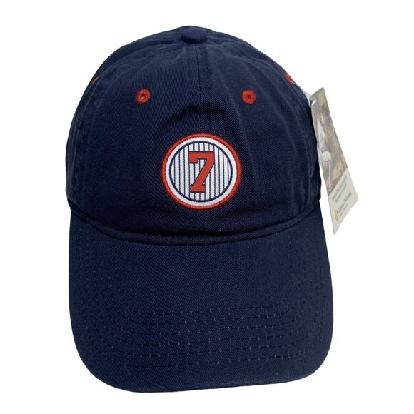 Joe Mauer 7 Retirement Adjustable Navy Baseball Cap Limited Edition Twins NEW - Picture 1 of 9